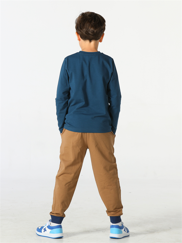 <tc>Ensemble de pantalon pour garçon avec imprimé spatial</tc>