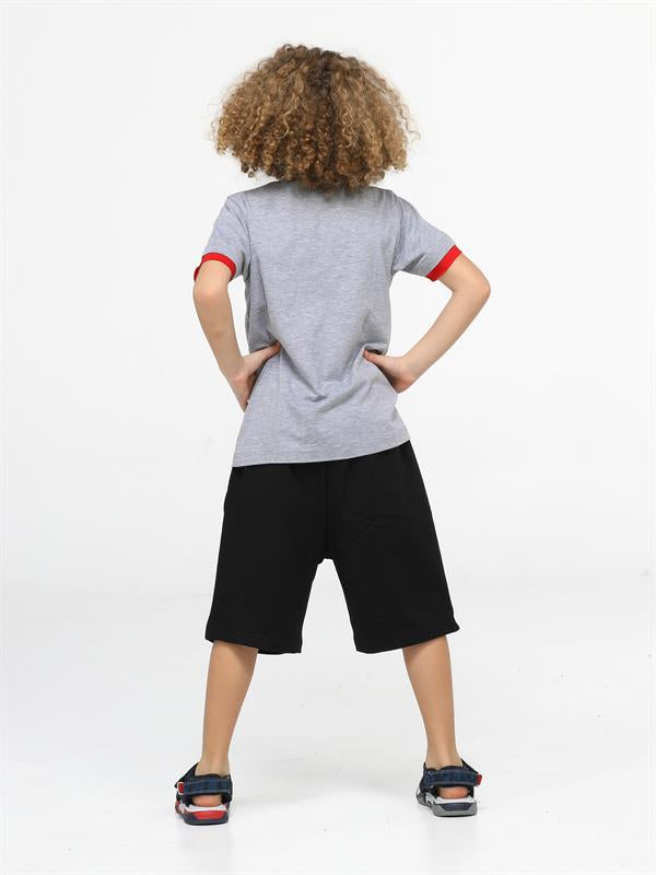 <tc>"Ensemble short pour garçon Super Star"</tc>