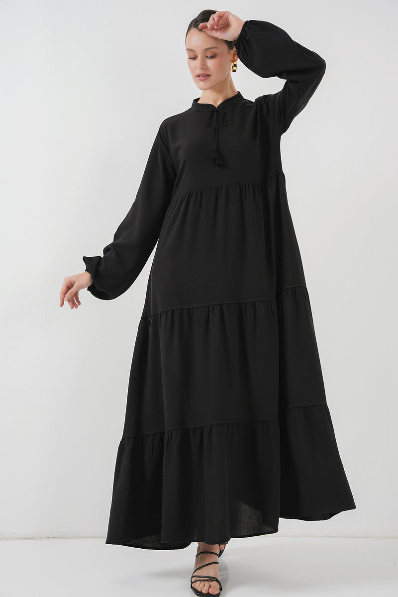 <tc>فستان نسائي طويل - بأكمام طويله</tc>