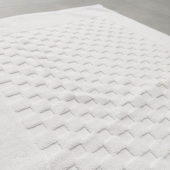 Tapis de bain jacquard – 100% Coton
