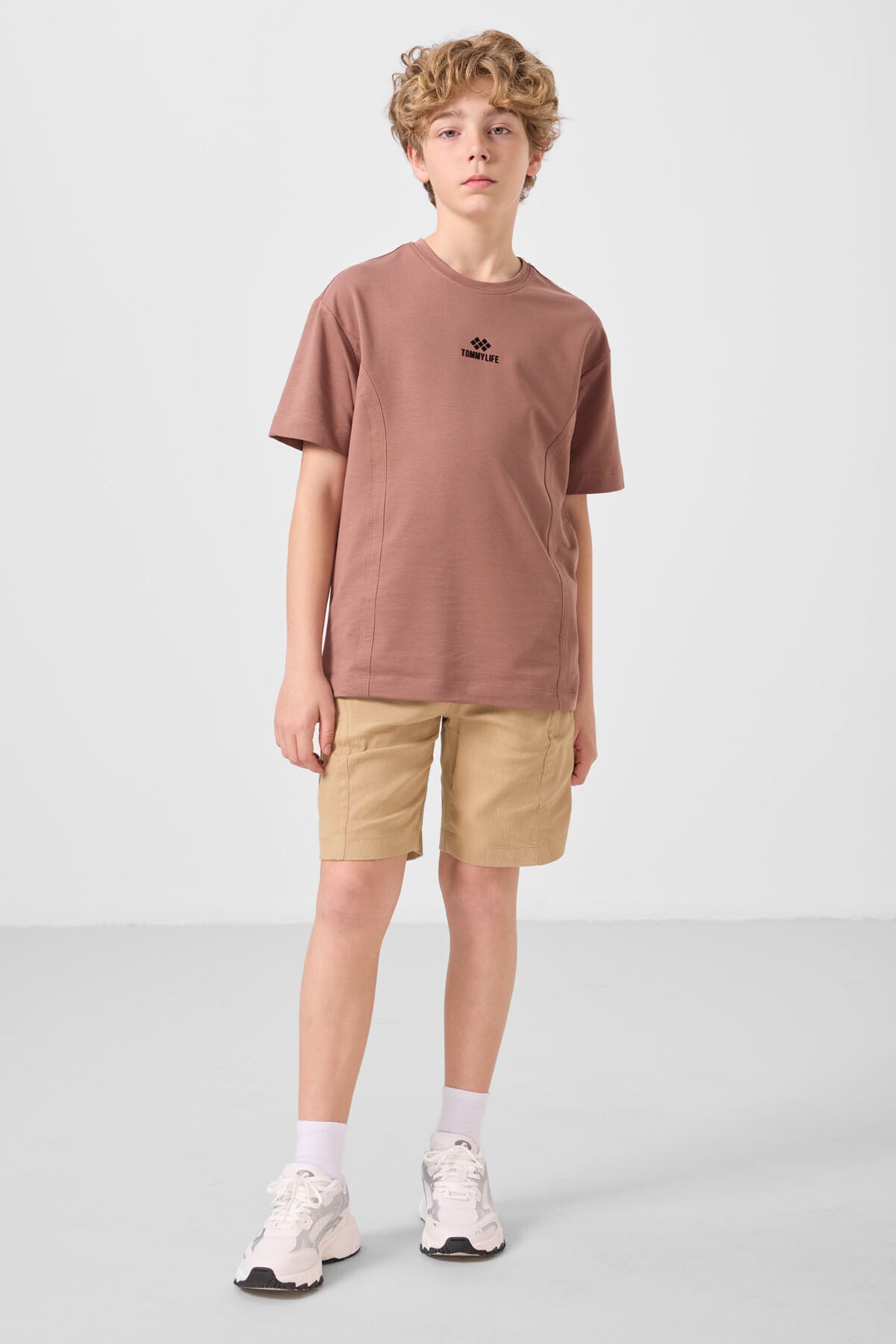 Ensemble Garçon Oversize 2 Pièces – T-shirt & Short - 11276