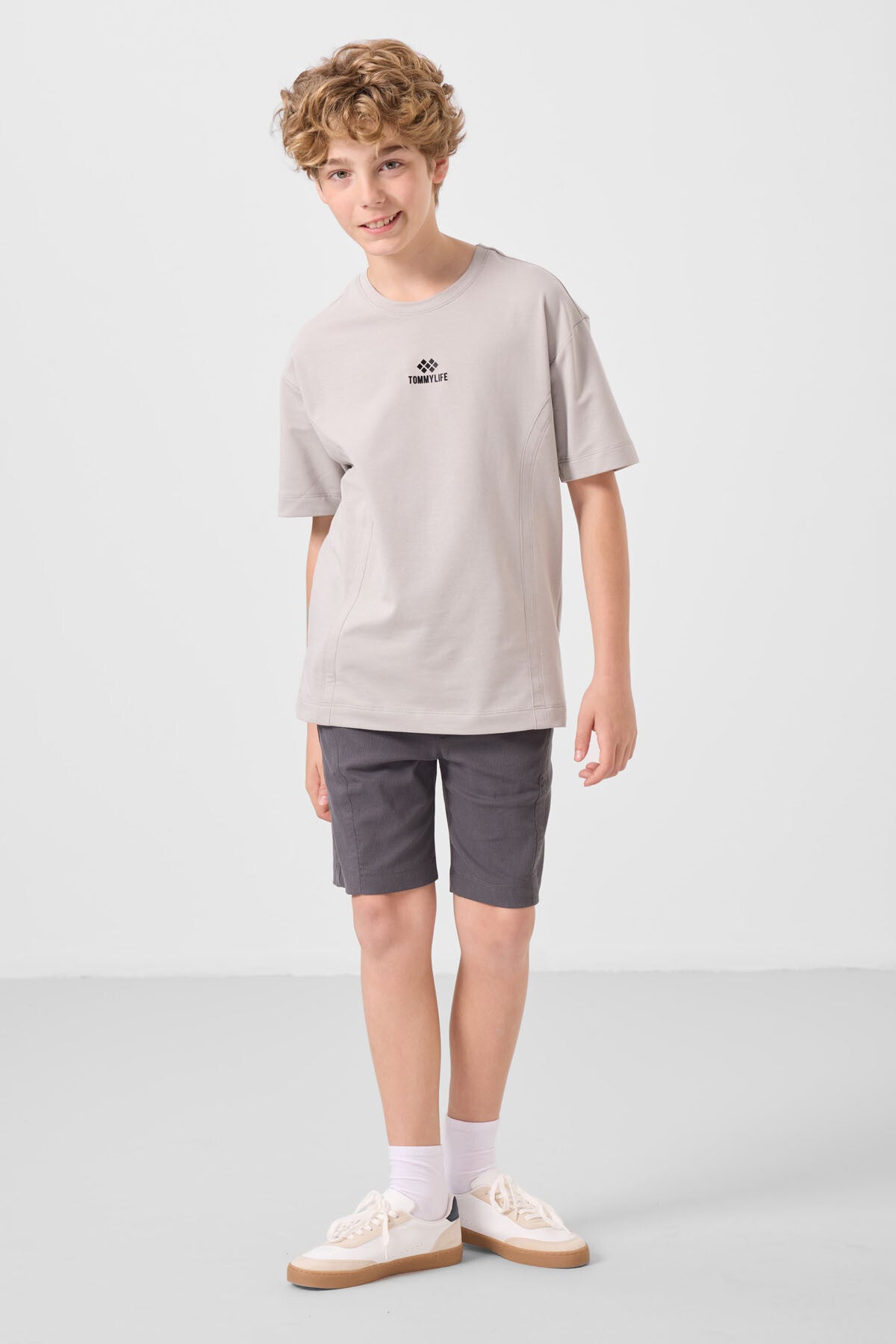 Ensemble Garçon Oversize 2 Pièces – T-shirt & Short - 11276