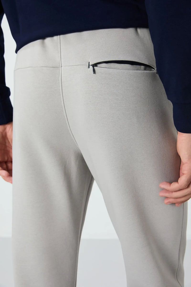 Pantalon Jogging Homme Carlo Şardonlu – Coupe Confort avec Poche Zippée