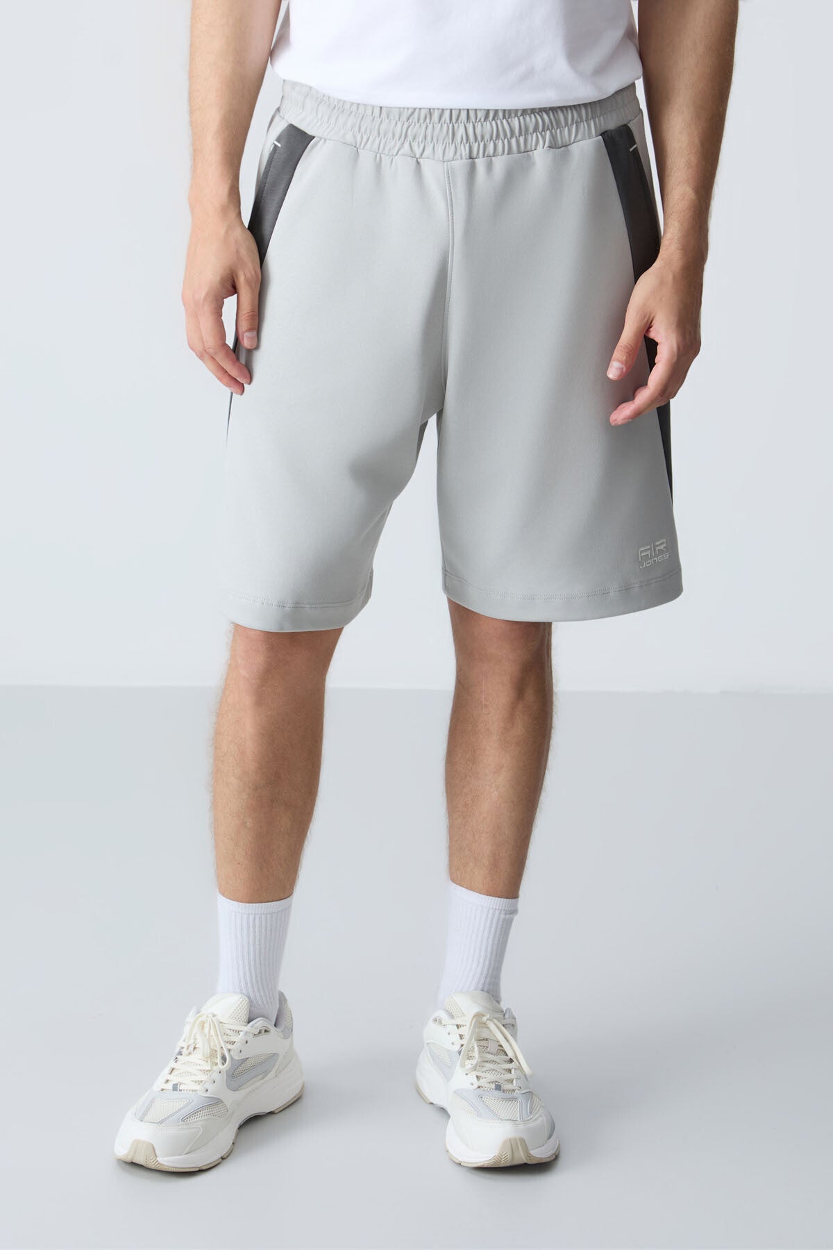 <tc>Short Basique Homme en Coton Épais à Texture Douce, Coupe Standard - 81280</tc>