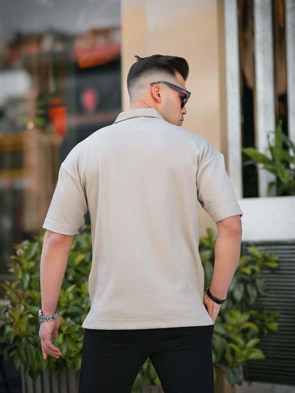 chemise polaire homme noire à poche coton