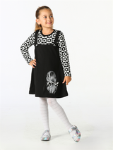 <tc>Robe pour fille avec boucle.</tc>