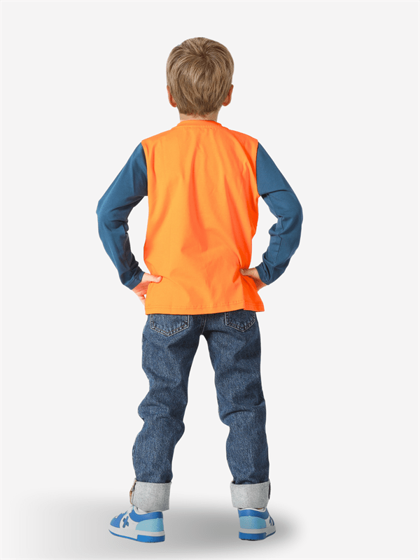 Ensemble garçon t-shirt en coton et pantalon jean denim