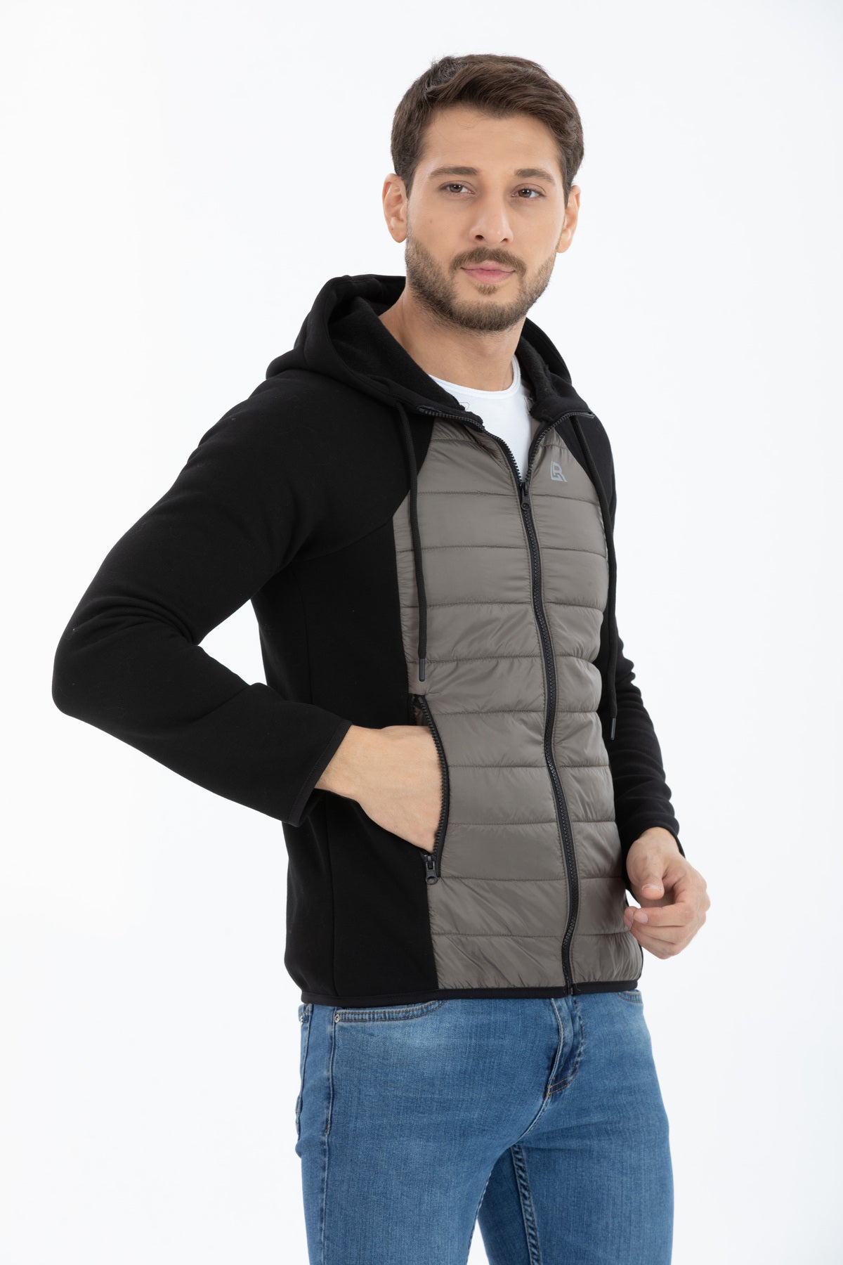 erkek mevsimlik şişme polar sweat - Justyol