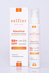 alaunius 50 spf güneş kremi 100ml