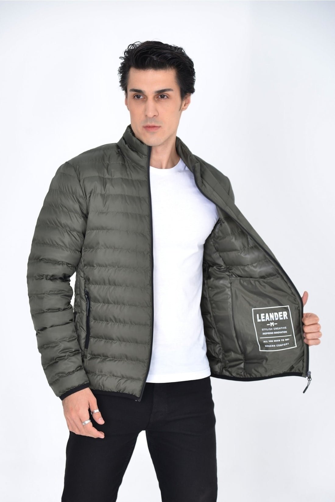 Kışlık Erkek Mont - 54201 - Justyol