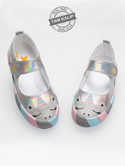 unicorn 3d hologram kiz çocuk sneakers - Justyol