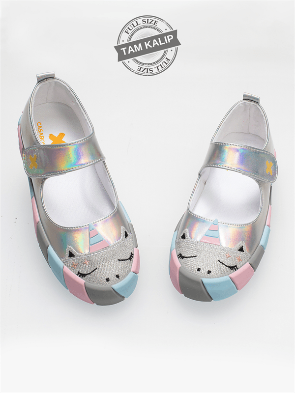unicorn 3d hologram kiz çocuk sneakers - Justyol
