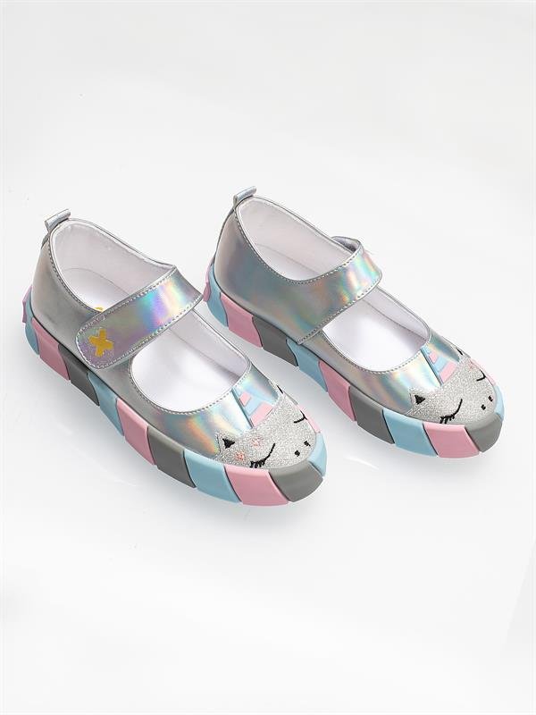 unicorn 3d hologram kiz çocuk sneakers - Justyol