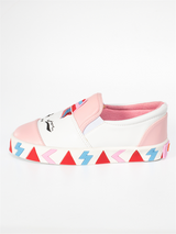 <tc>Sneakers fille à élastique unicorn</tc>