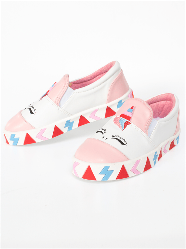 unicornlastikli kiz sneakers - Justyol