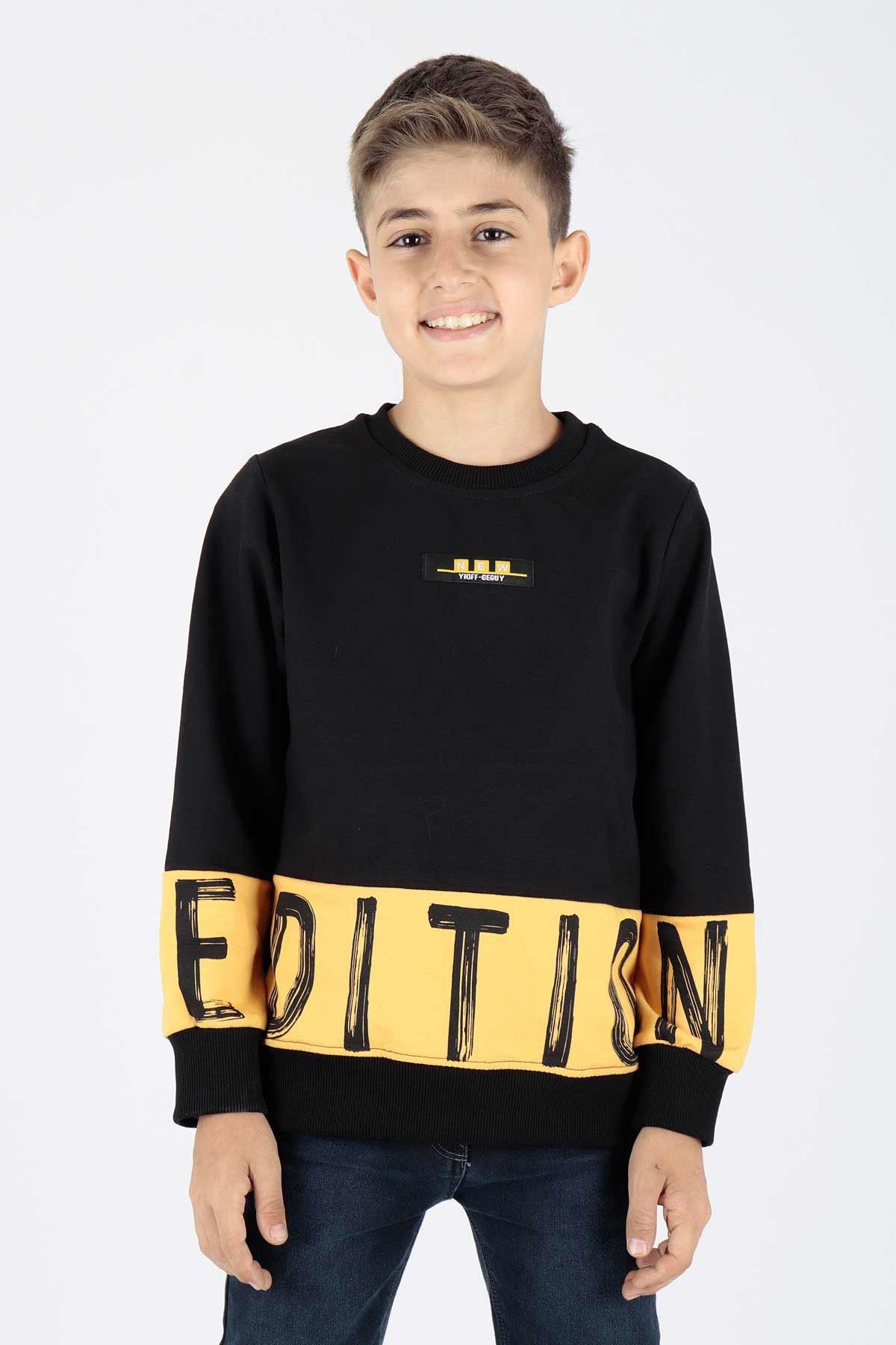 <tc>Sweat à imprimé Edition pour garçon Ahenk Kids AK15121</tc>