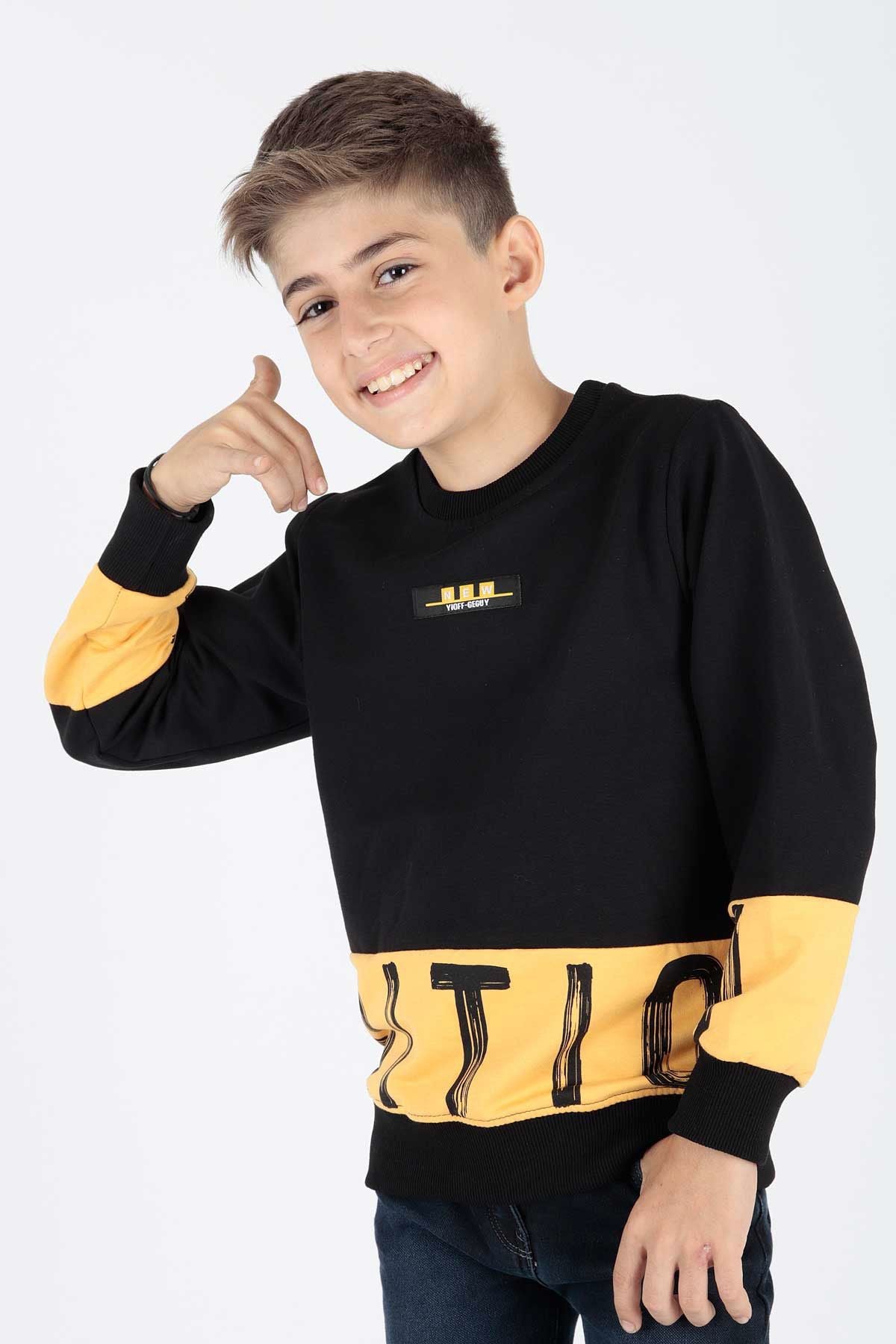 <tc>Sweat à imprimé Edition pour garçon Ahenk Kids AK15121</tc>