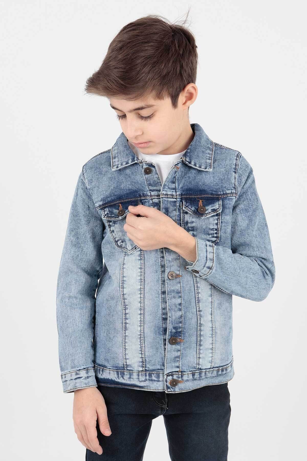 <tc>Veste en jean pour garçon Ahenk Kids AK888176</tc>