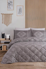 Pierre Cardin Uyku Seti Çift Kişilik Valeria Gri Pierre Cardin