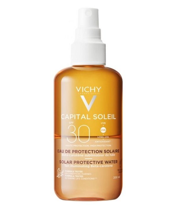 VICHY CAPITAL SOLEIL  EAU DE PROTECTION SOLAIRE HYDRATANTE SPF30 CAPITAL SOLEIL 200ml