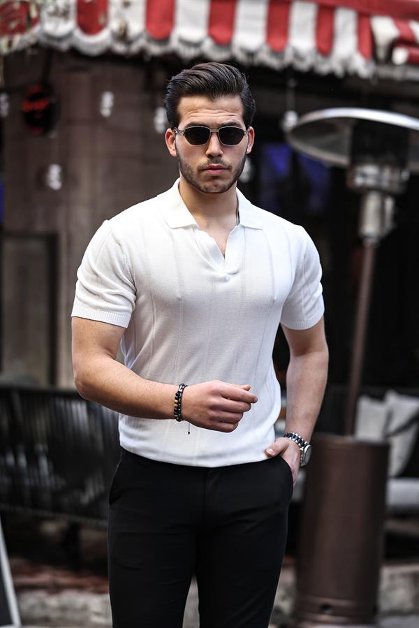 Viskon V Yaka Rahat Triko - Justyol