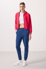 <tc>Ensemble de survêtement femme oversize à capuche zippé bleu marine - 95328</tc>