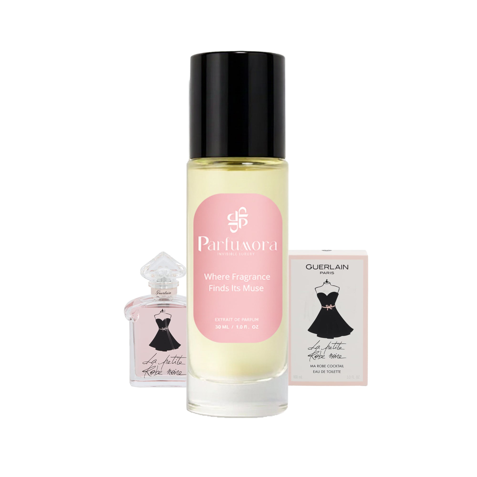 زيت عطري إنسبيريشن لا بيتيت روب نوار 30 مل بدون كحول برائحة حلوة أنيقة وثبات طويل للنساء