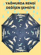 <tc>Parapluie pour Garçon qui Change de Couleur sous la Pluie</tc>