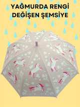 <tc><p>Parapluie pour fille qui change de couleur sous la pluie</p></tc>