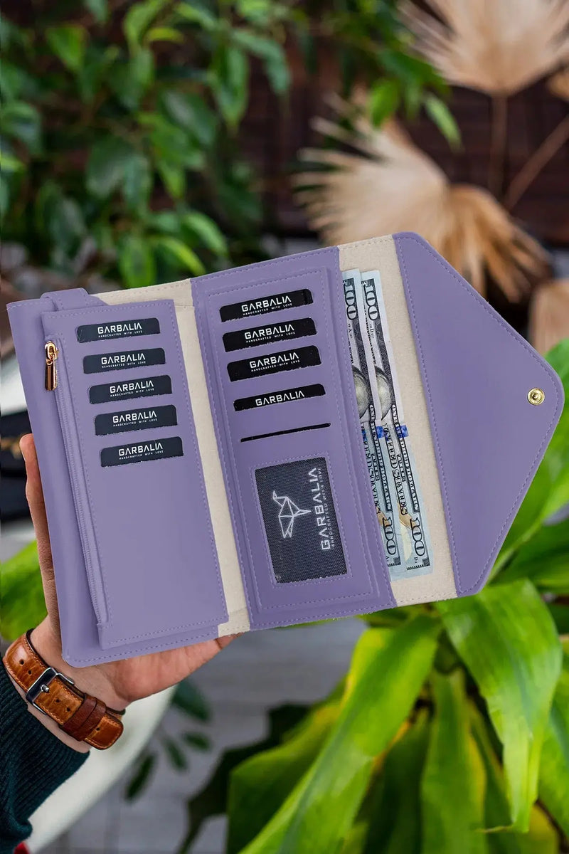 Enveloppe Téléphone et Boîtes de Pièces - Cuir Synthétique, Design Élégant et Pratique